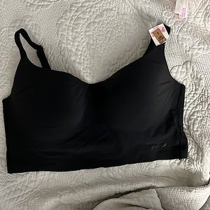 Victoria Secret PINK wireless lightly lined black bra